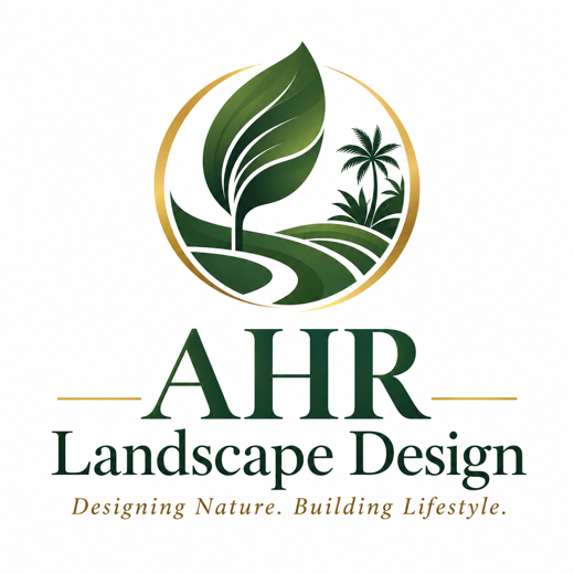 AHR Landscape Design logo