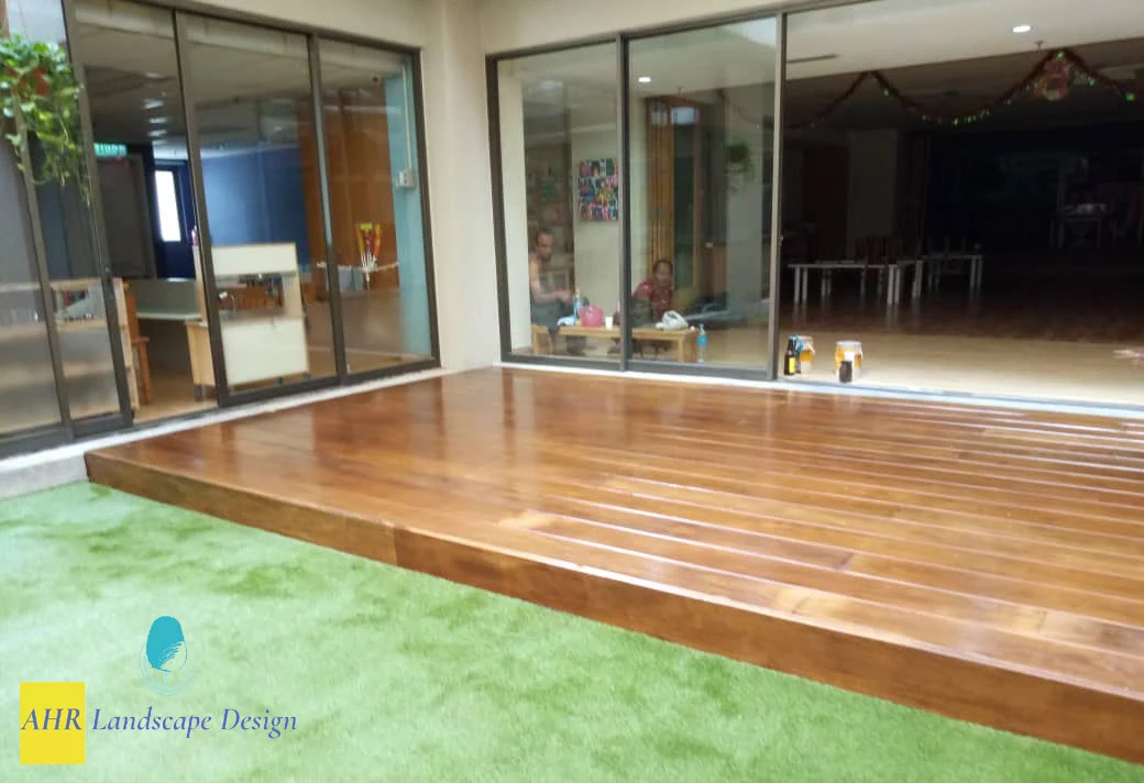 Timber decking